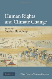 cover of the book Human Rights and Climate Change