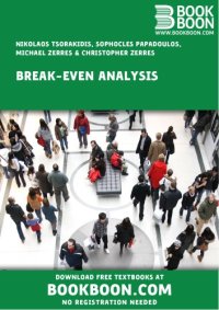 cover of the book Break-Even Analysis