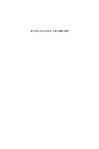 cover of the book Topological Geometry, Second edition