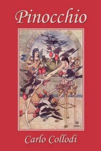 cover of the book Pinocchio (as first translated into English)