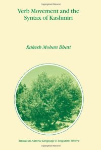 cover of the book Verb Movement and the Syntax of Kashmiri