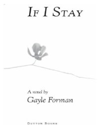 cover of the book If I Stay