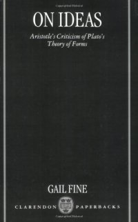 cover of the book On Ideas: Aristotle's Criticism of Plato's Theory of Forms