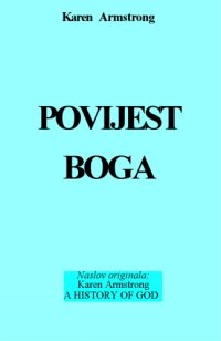 cover of the book Povijest Boga