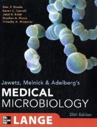 cover of the book Jawetz, Melnick, & Adelberg's Medical Microbiology, Twenty-Fifth Edition (LANGE Basic Science)