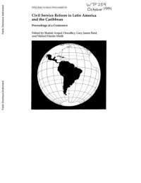 cover of the book Civil Service Reform in Latin America and the Caribbean: Proceedings of a Conference (World Bank Technical Paper) (No 259)