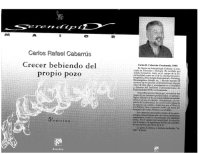 cover of the book Crecer bebiendo del propio pozo : taller de crecimiento personal