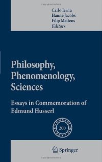 cover of the book Philosophy, Phenomenology, Sciences: Essays in Commemoration of Edmund Husserl