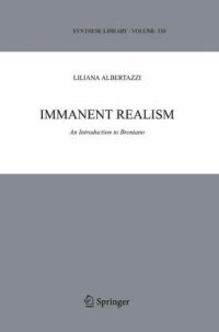 cover of the book Immanent Realism: An Introduction to Brentano