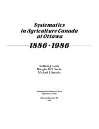 cover of the book Systematics in Agriculture Canada at Ottawa = La recherche en systematique a Agriculture Canada Ottawa : 1886-1986