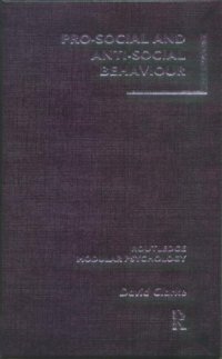 cover of the book Pro-Social and Anti-Social Behaviour (Routledge Modular Psychology)