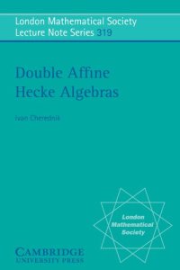 cover of the book Double Affine Hecke Algebras