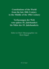 cover of the book Deutsche Verfassungsdokumente 1806-1849, Volume 3, Part IV , Hessen-Kassel, Mecklenburg-Strelitz