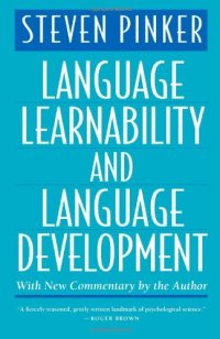 cover of the book Language Learnability and Language Development, 2nd Edition