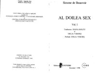 cover of the book Al doilea sex (2 volume)