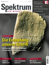 cover of the book Spektrum der Wissenschaft April 2005