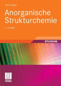 cover of the book Anorganische Strukturchemie, 6. Auflage