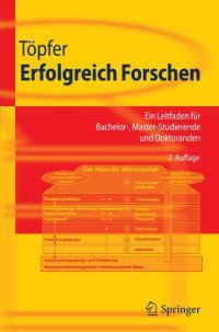 cover of the book Erfolgreich Forschen: Ein Leitfaden für Bachelor-, Master-Studierende und Doktoranden