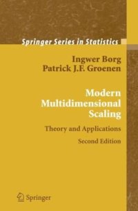 cover of the book Modern Multidimensional Scaling: Theory and Applications