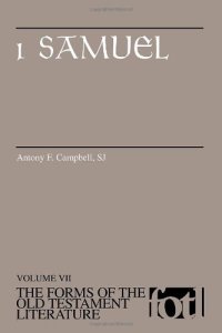 cover of the book Forms of the Old Testament Literature: 1 Samuel (Forms of the Old Testament Literature)