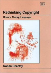 cover of the book Rethinking Copyright: History, Theory, Language