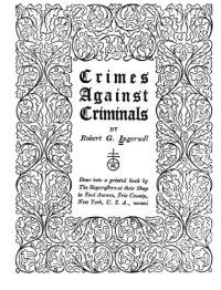 cover of the book Crimes Against Criminals