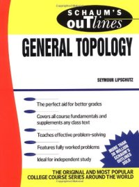 cover of the book Schaum's Outline of General Topology