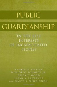 cover of the book Public Guardianship: In the Best Interests of Incapacitated People?