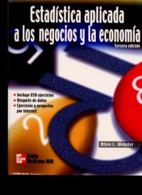 cover of the book Estadistica Aplicada a Los Negocios y La Economia (Spanish Edition)