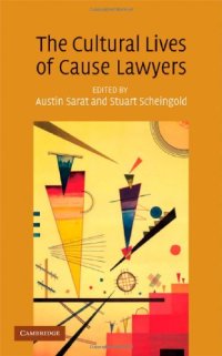 cover of the book The Cultural Lives of Cause Lawyers