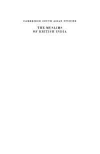 cover of the book The Muslims of British India