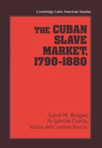 cover of the book The Cuban Slave Market, 1790-1880