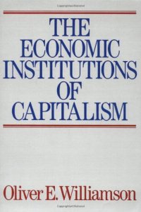 cover of the book The Economic Institutions of Capitalism