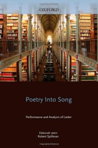 cover of the book Poetry into Song: Performance and Analysis of Lieder