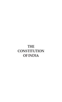 cover of the book Constitution of India