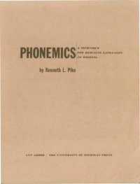 cover of the book Phonemics: A Technique for Reducing Languages to Writing