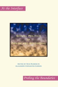 cover of the book Sexual Politics of Desire and Belonging. (Approaches to Translation Studies)