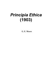 cover of the book Principia Ethica