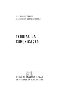 cover of the book Teorias da Comunicacao