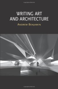 cover of the book Writing Art and Architecture