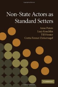 cover of the book Non-State Actors as Standard Setters