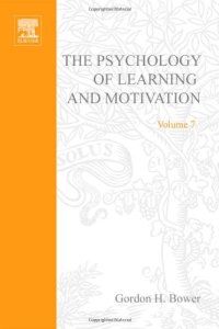 cover of the book The psychology of learning and motivation: advances in research and theory