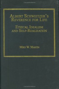 cover of the book Albert Schweitzer's Reverence for Life