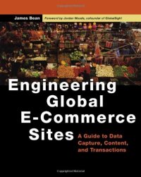 cover of the book Engineering Global E-Commerce Sites (The Morgan Kaufmann Series in Data Management Systems)