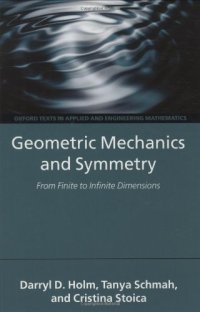 cover of the book Geometric Mechanics and Symmetry: From Finite to Infinite Dimensions