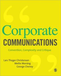 cover of the book Corporate Communications: Convention, Complexity and Critique