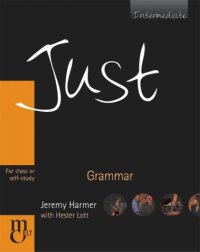 cover of the book Just Grammar, Intermediate Level, British English Edition