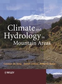 cover of the book Climate and Hydrology of Mountain Areas