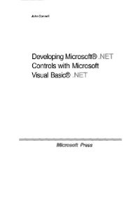 cover of the book Разработка элементов управления Microsoft .NET на Microsoft Visual Basic .NET