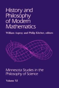 cover of the book History and Philosophy of Modern Mathematics